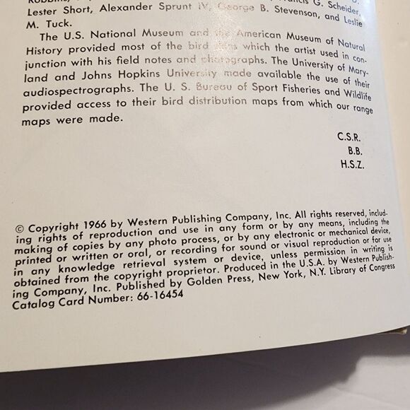 Vintage 1966 Birds of North America Book Hardback - Picture 7 of 8